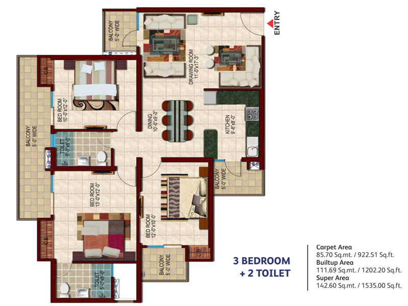 Nirala Estate Noida Extensionfloor plan