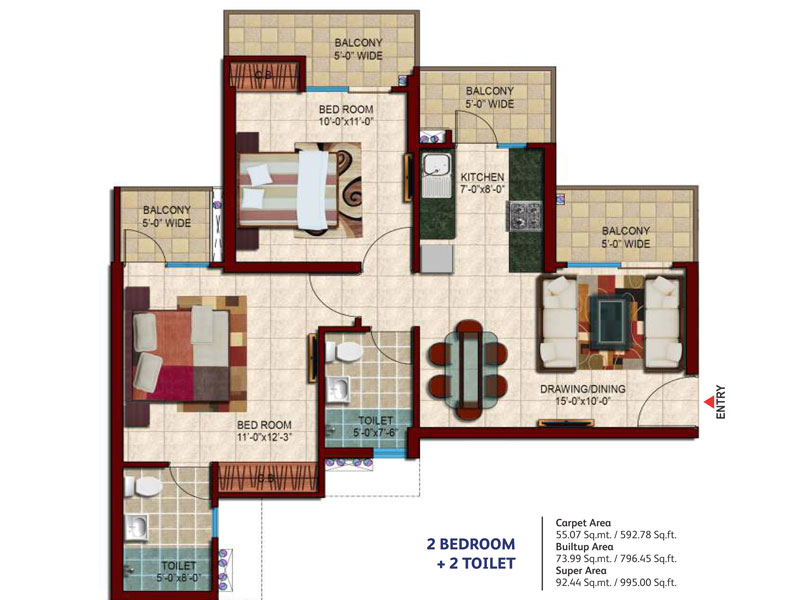 Nirala Estate Noida Extension floor plan